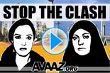 Image 'Stop the Clash' video (image: AVAAZ.org)