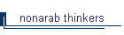 nonarab thinkers